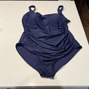 Amazon Navy One Piece Swimsuit